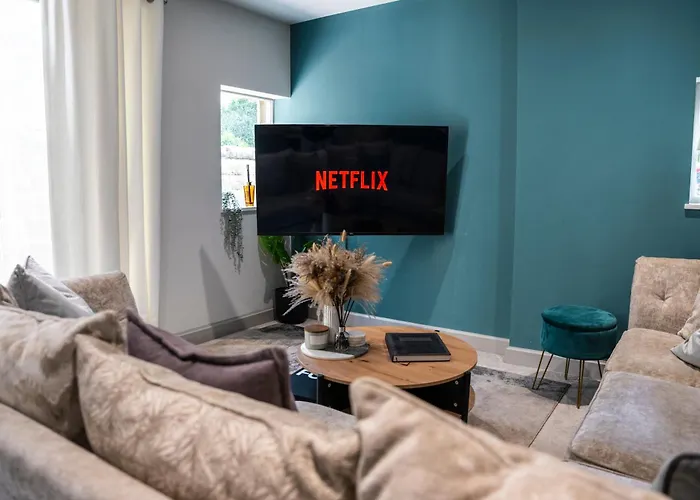 Spring Mount Huge Luxury Full Apartment- Centre-two Extremely Comfy Kingsize Bedrooms-fully Equipped Modern Kitchen-cosy Living With Huge Tv Daire Harrogate